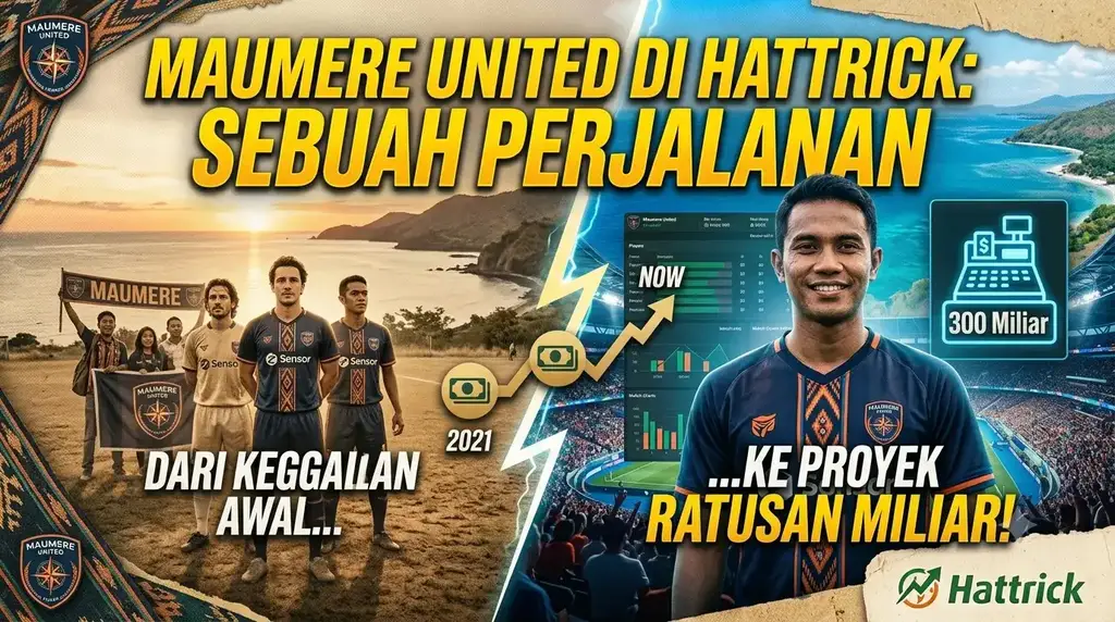 Thumbnail postingan Perjalanan Panjang Maumere United di Hattrick: Dari Kegagalan Hingga Proyek Ratusan Miliar